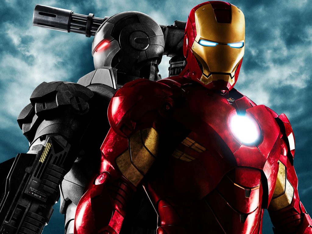 Red And Black Iron Man 2 Movie Scene Hd Wallpaper