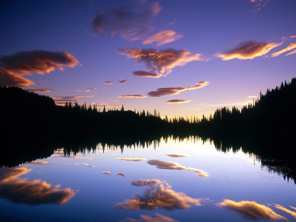Reflection Lake Washington Hd Wallpaper