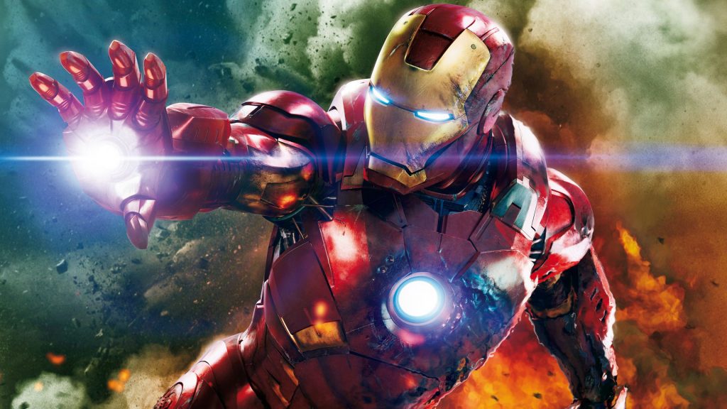 Robert Downey As The Avengers Iron Man Fhd Wallpaper