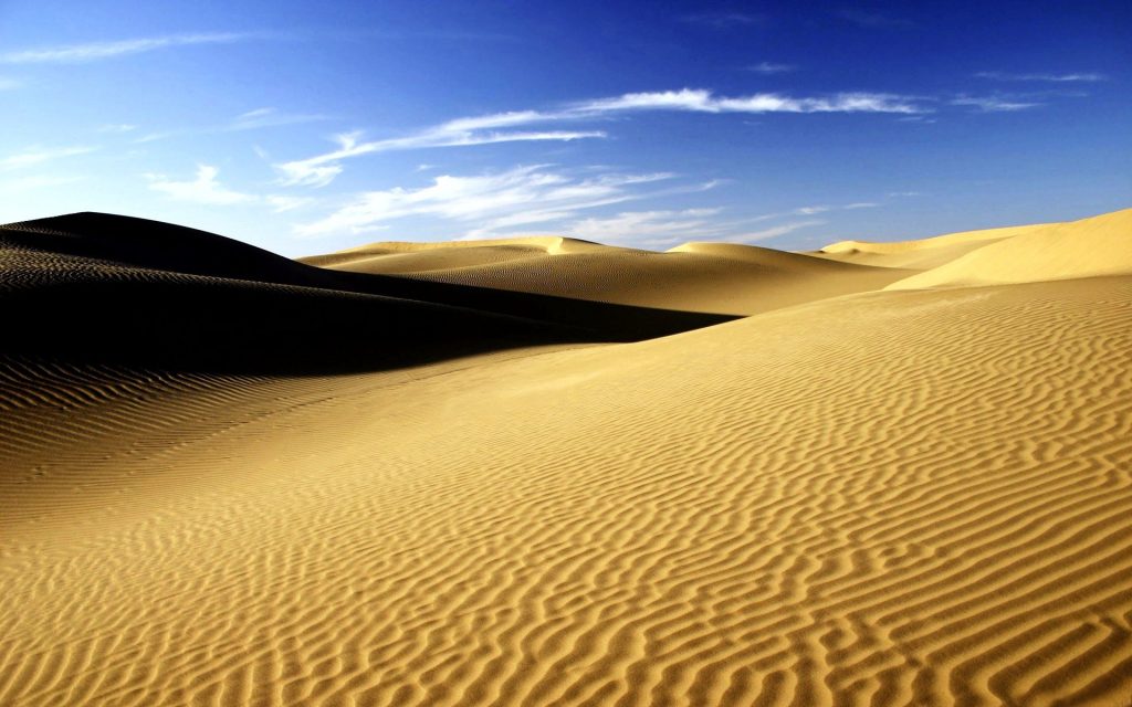 Sahara Desert Sandy Waves Fhd Wallpaper