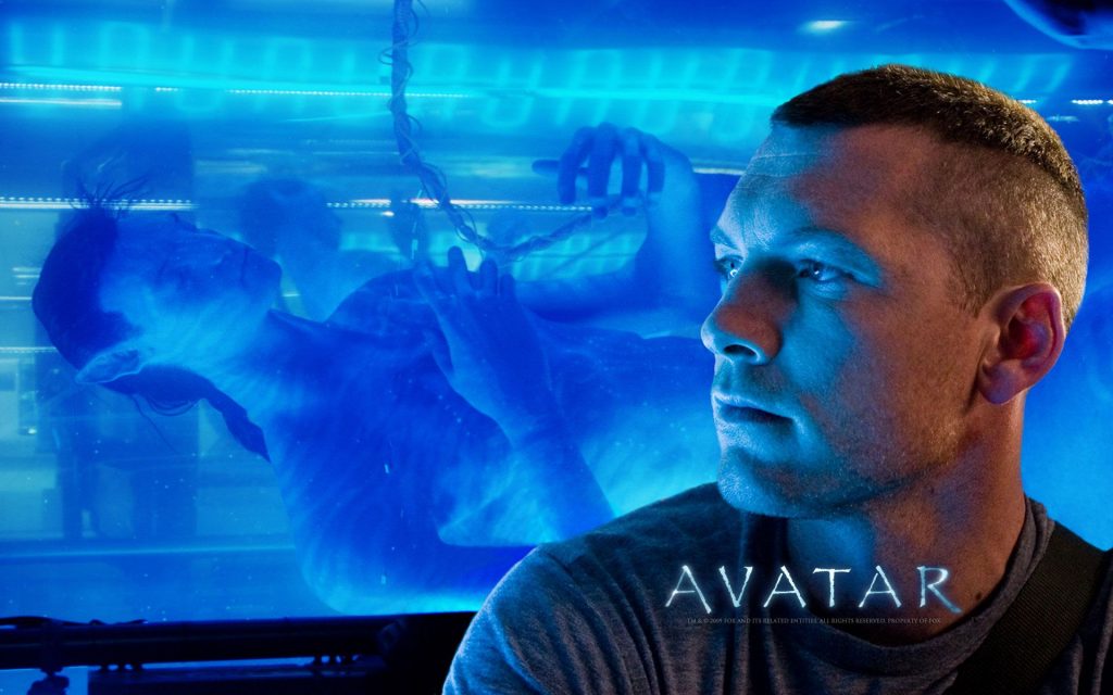 Sam Worthington In Avatar Fhd Movie Wallpaper