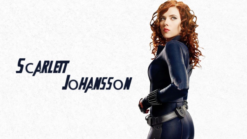 Scarlett Johansson In Avengers Movie Banner Fhd Wallpaper
