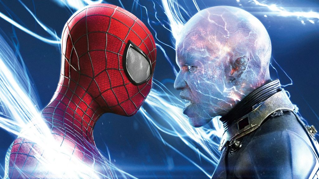 Spiderman Electro Max Dillon Fight Fhd Wallpaper