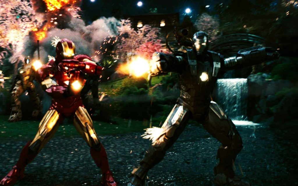 Stunning Climax Of Iron Man Hd Movie Wallpaper