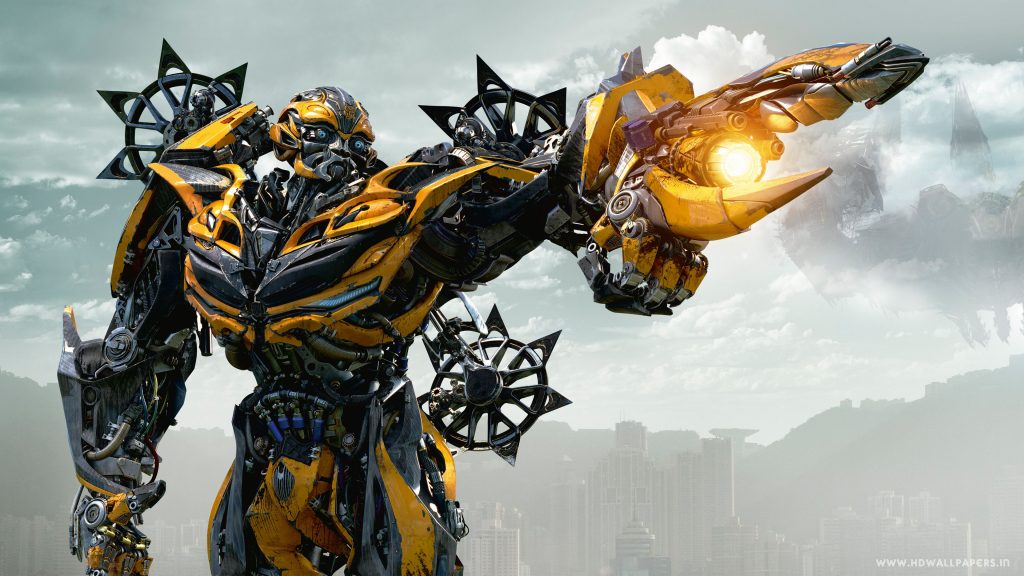 Stunning Yellow Bumblebee In Transformers Movie 4k Uhd Wallpaper