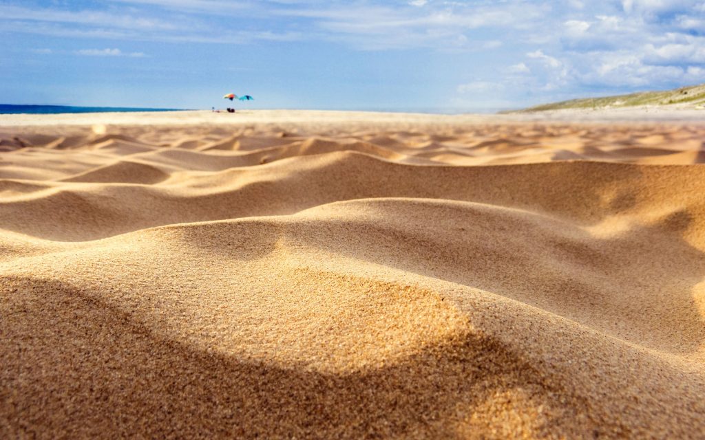 Summer Sand Dunes Noon Close Up Fhd Wallpaper