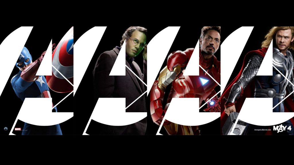Super Heroes In Avengers Movie Banner Fhd Wallpaper