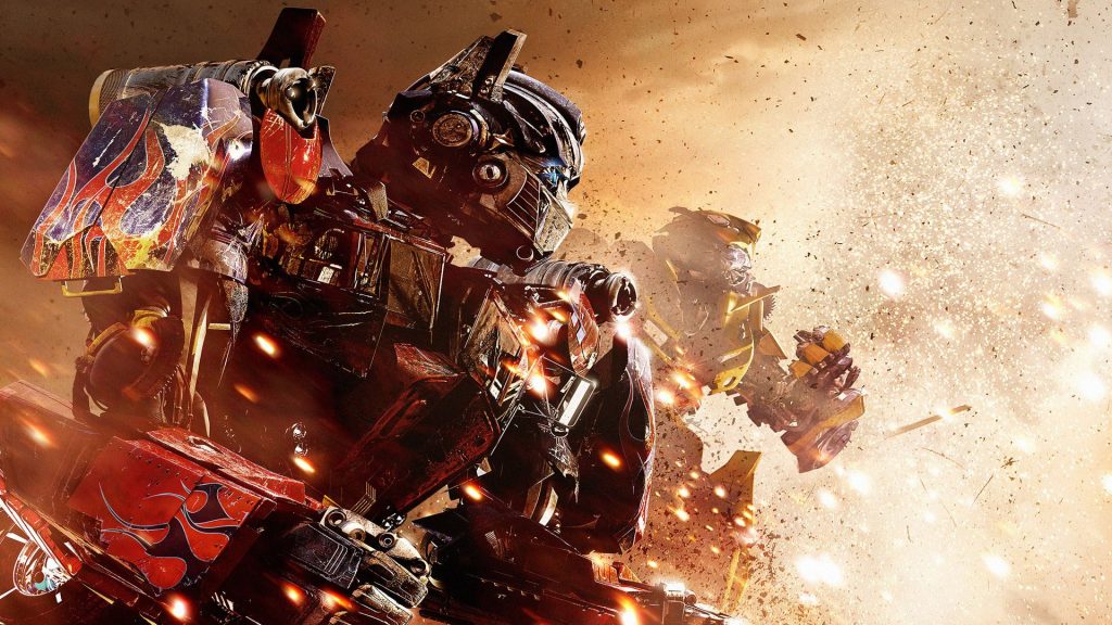 Superb Optimus Bumblebee In Transformers Fhd Movie Wallpaper