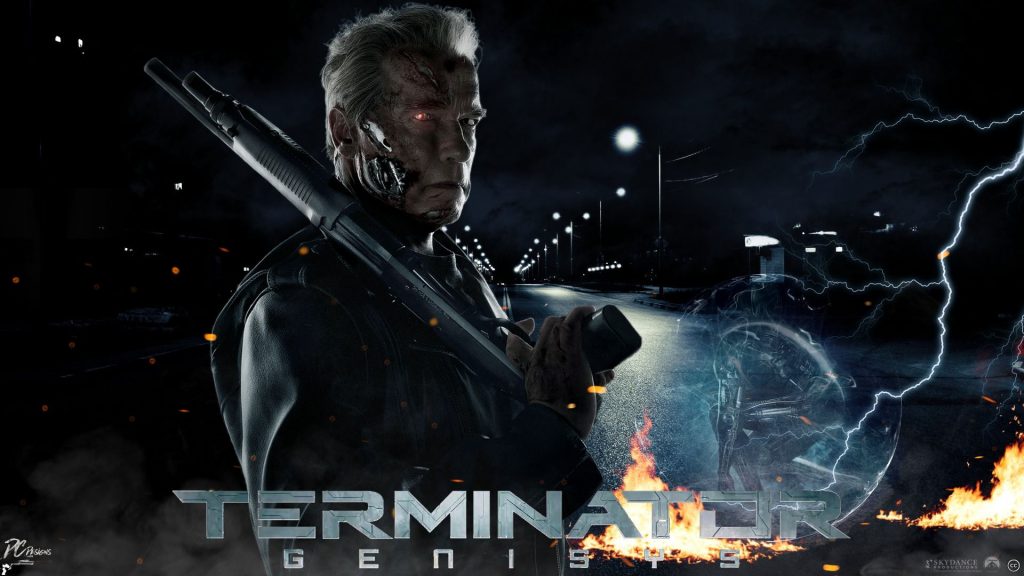 Terminator Genisys Arnold Movie Poster Fhd Wallpaper