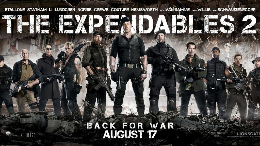 The Expendables 2 Back For War Official Trailer Fhd Wallpaper