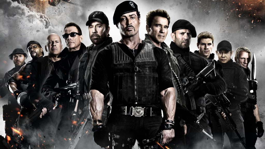 The Expendables 2 Crew Members Fhd Wallpaper