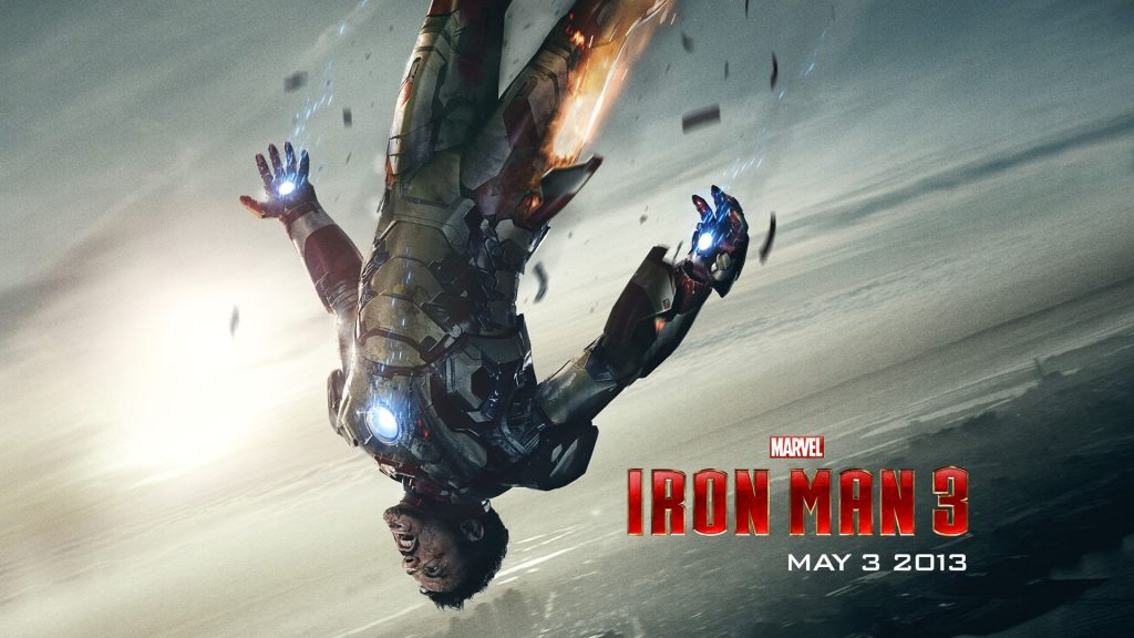 Tony Stark In Iron Man 3 Poster Fhd Wallpaper