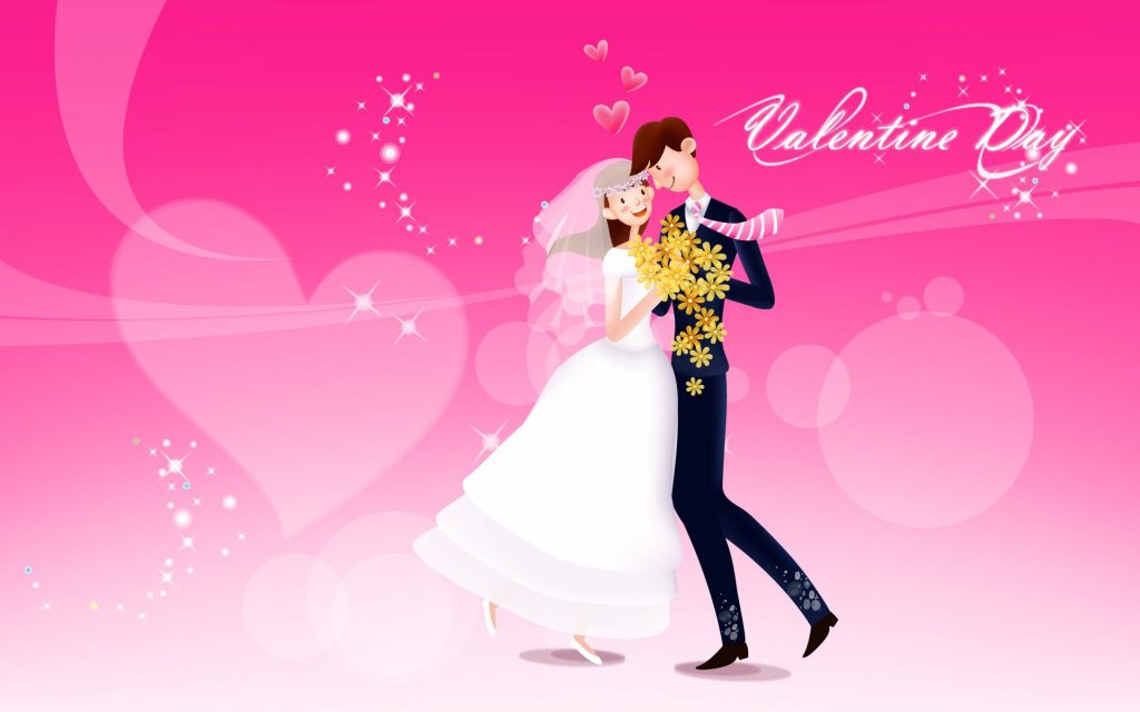 Valentine Day Love Dance Fhd Abstracts Wallpaper