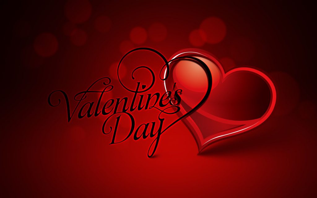 Valentines Day Special Heart Abstracts Fhd Wallpaper