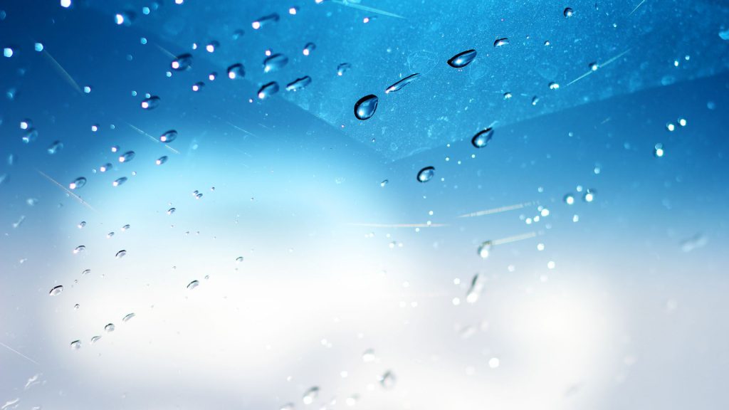 Water Splash Windshield Fhd Wallpaper