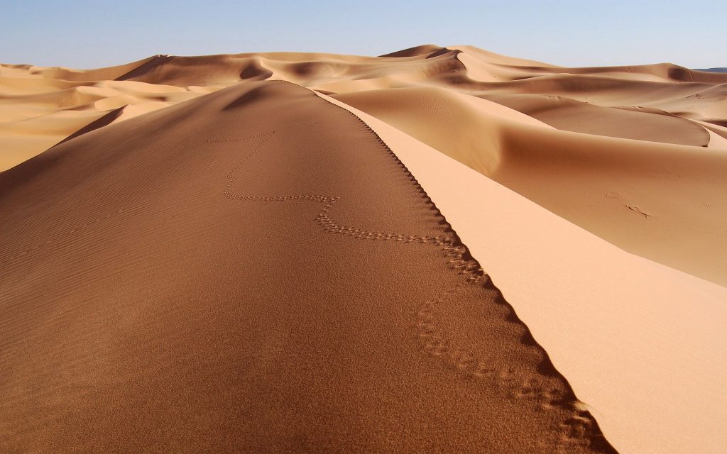 Wide Sand Sea Desert Fhd Wallpaper
